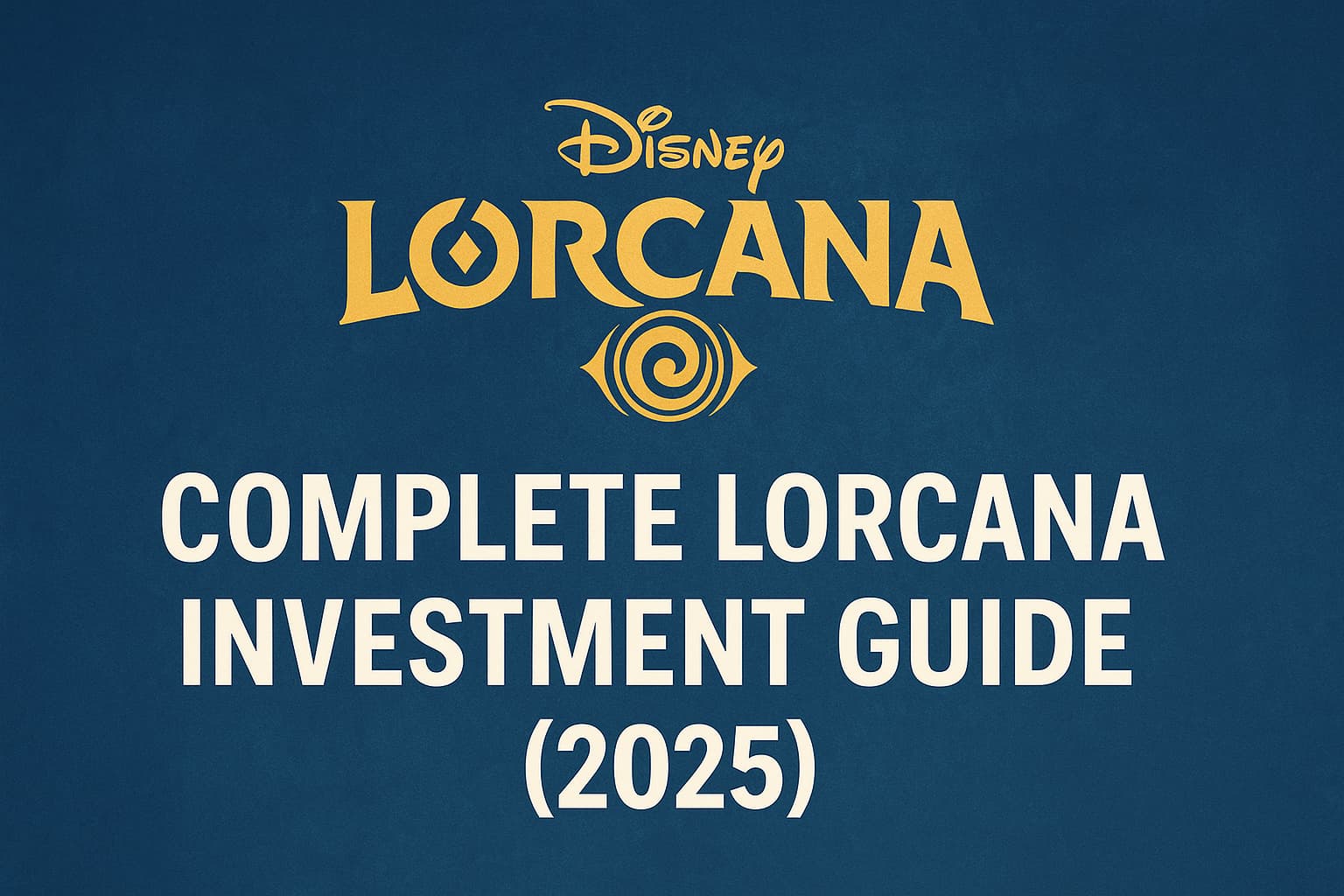 Complete Lorcana Investment Guide (2025)